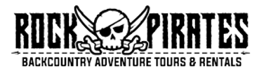 Rock Pirates logo featuring a skull and crossbones.