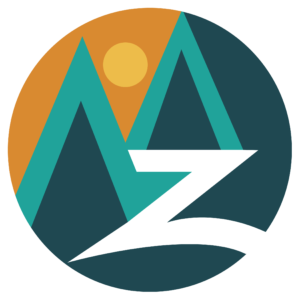 Circular logo for Zebulon LLC, the outdoor adventure industry's Central Command for business education and financial growth.