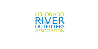Logo for the "Colorado River Outfitters Association" where Zebulon is frequently invited to speak.