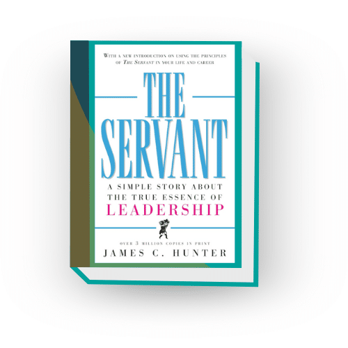 Stylized book graphic by Zebulon LLC showing "The Servant" front cover.