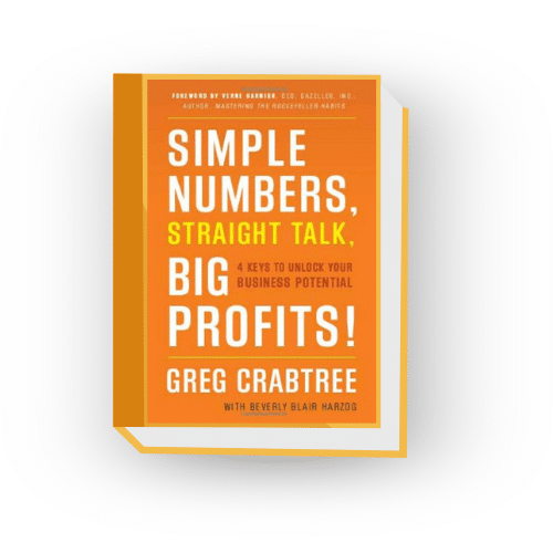 Stylized book graphic by Zebulon LLC showing the "Simple Numbers" front cover.