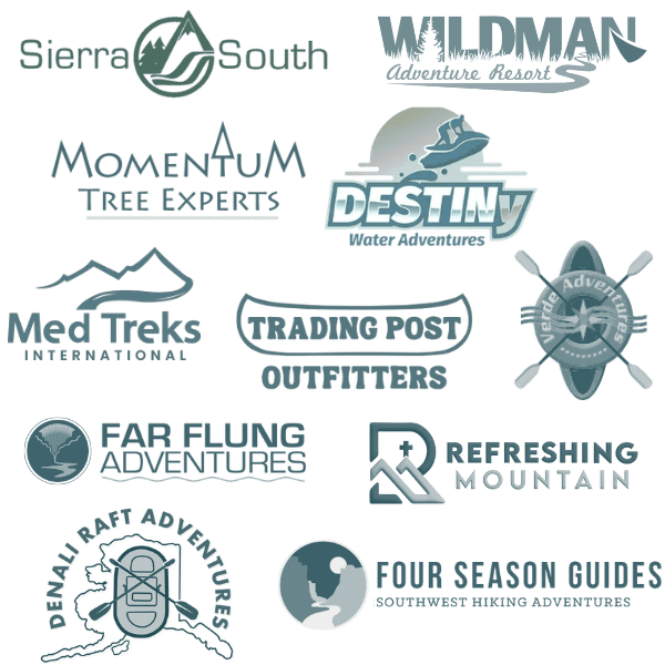 The logos of a sample of companies currently on retainer with Zebulon.