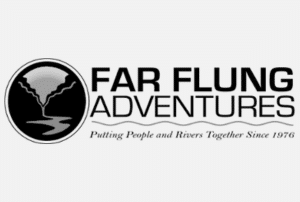 The logo of one of Zebulon LLC's nationwide consulting clients, Far Flung Adventures.