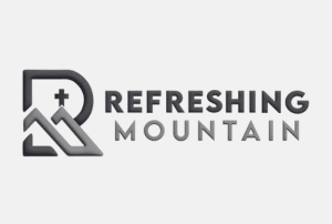 The logo of one of Zebulon LLC's nationwide consulting clients, Refreshing Mountain Camp.