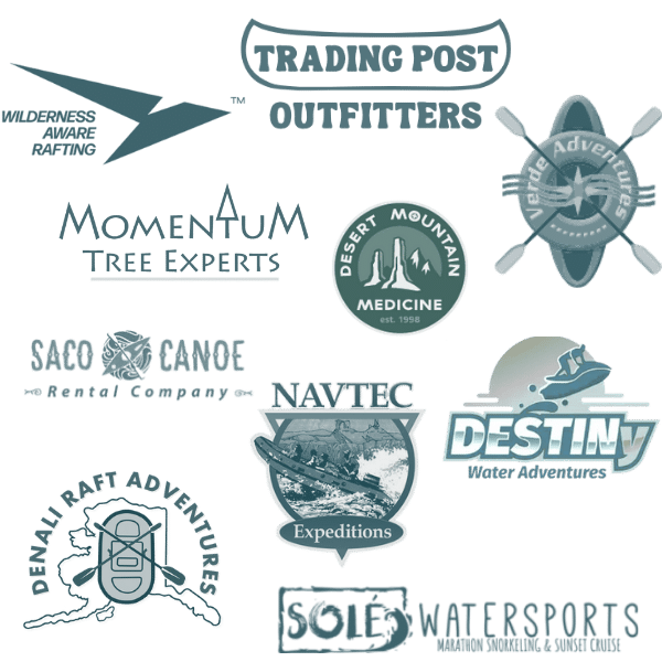 Logos of the companies currently participating in The Eddy, the outdoor industry's first leadership peer group.