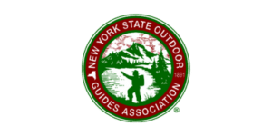 Logo of the New York State Outdoor Guides Association, where Zebulon LLC is a featured speaker.